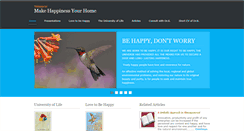 Desktop Screenshot of happinessyourhome.com